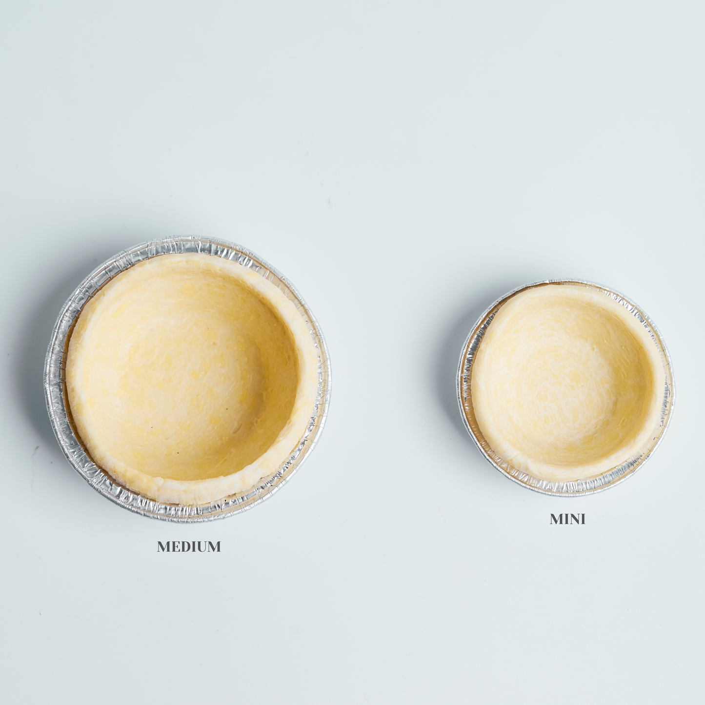 Mini Puff Pastry Dough 40 pcs - (for Portuguese Egg Tarts)