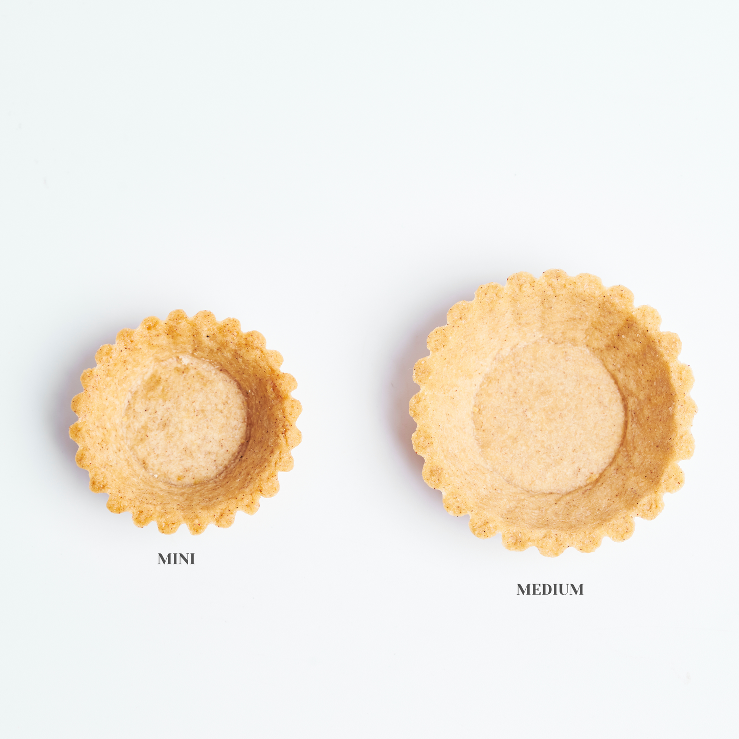 Mini Old Fashioned Speculoos Tart Shells (168 pcs. per tray)