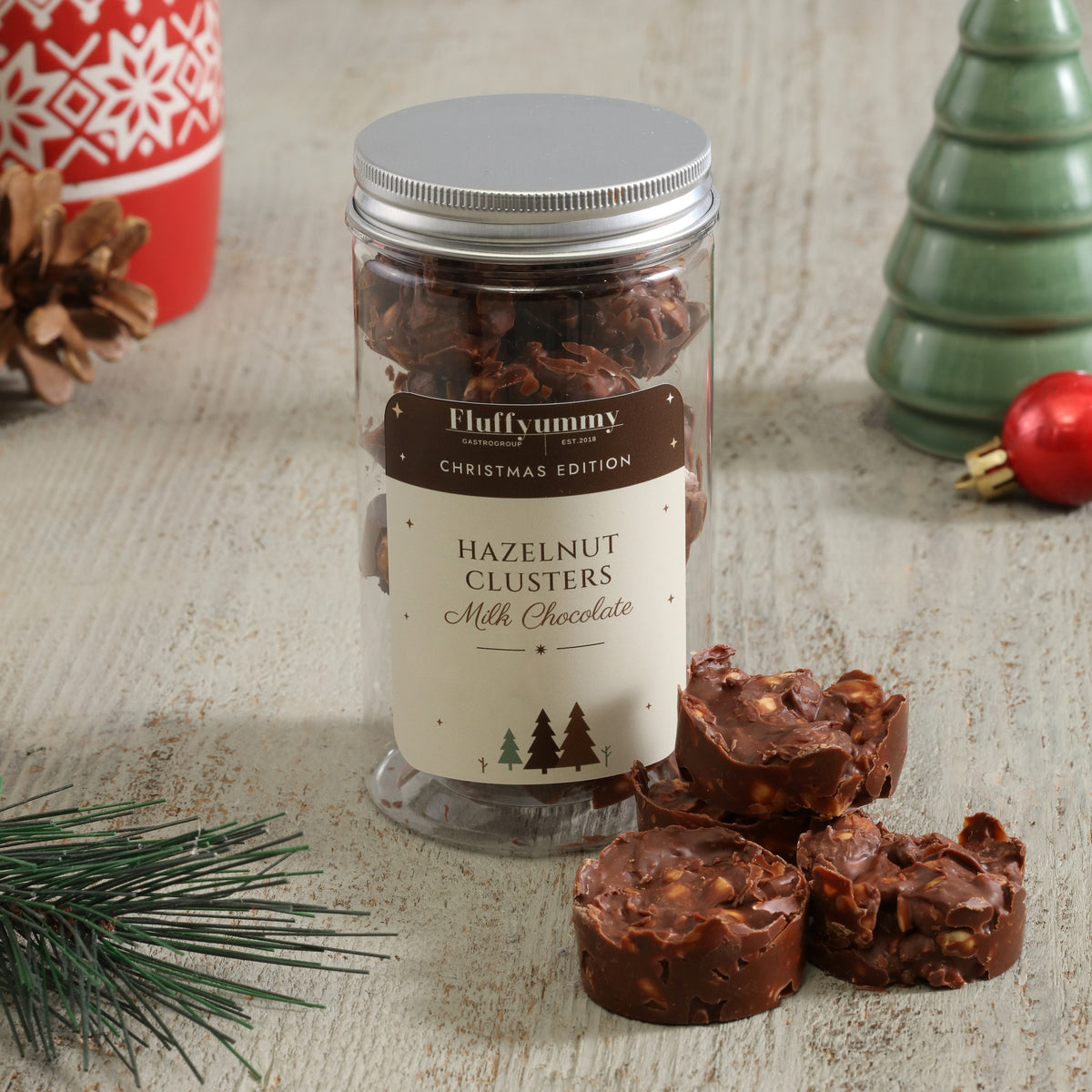 Milk Chocolate Hazelnut Cluster