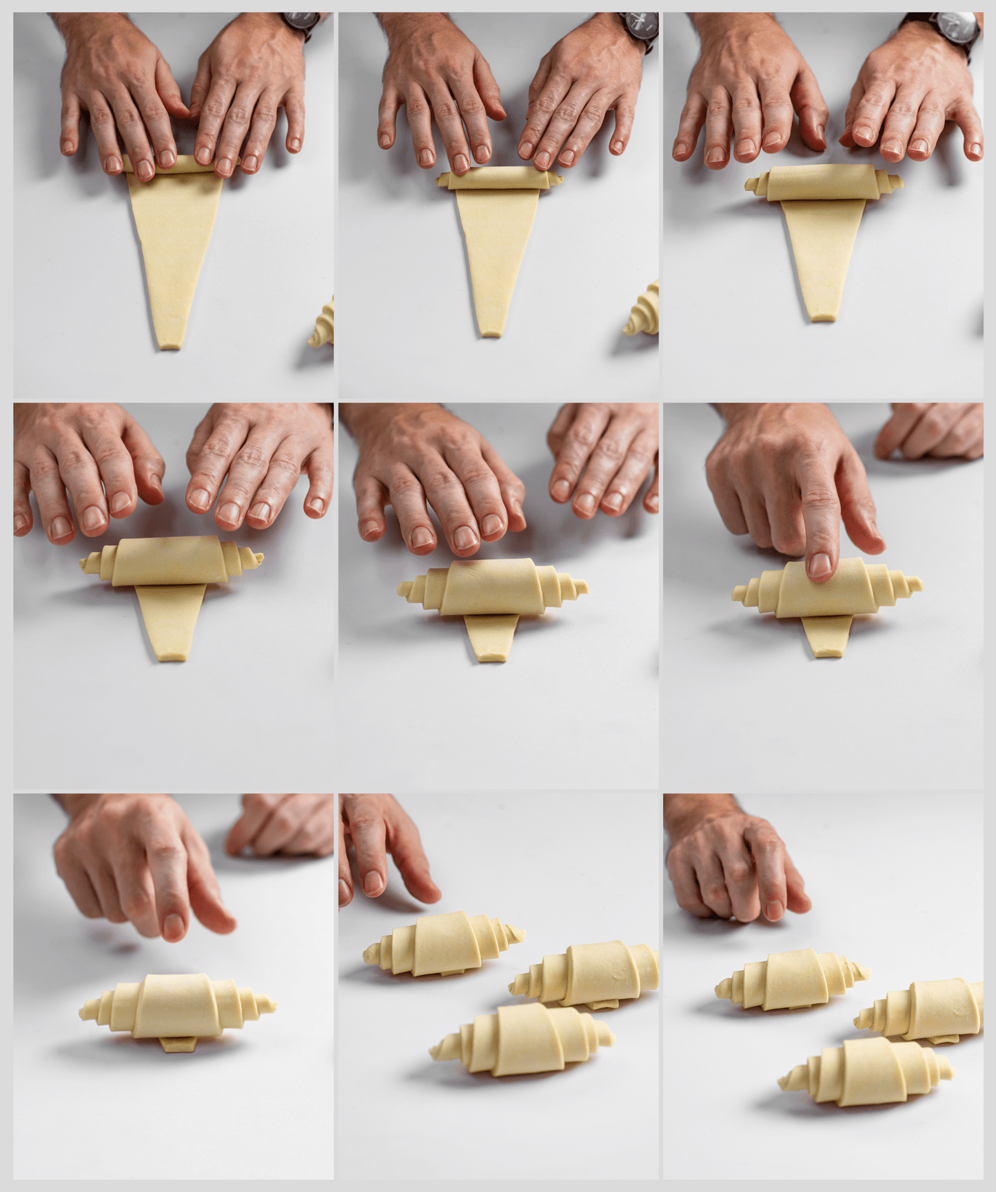 Bake - it - Yourself Classic Margarine Unrolled Croissant Triangles (12pcs) - Fluffyummy Gastrogroup