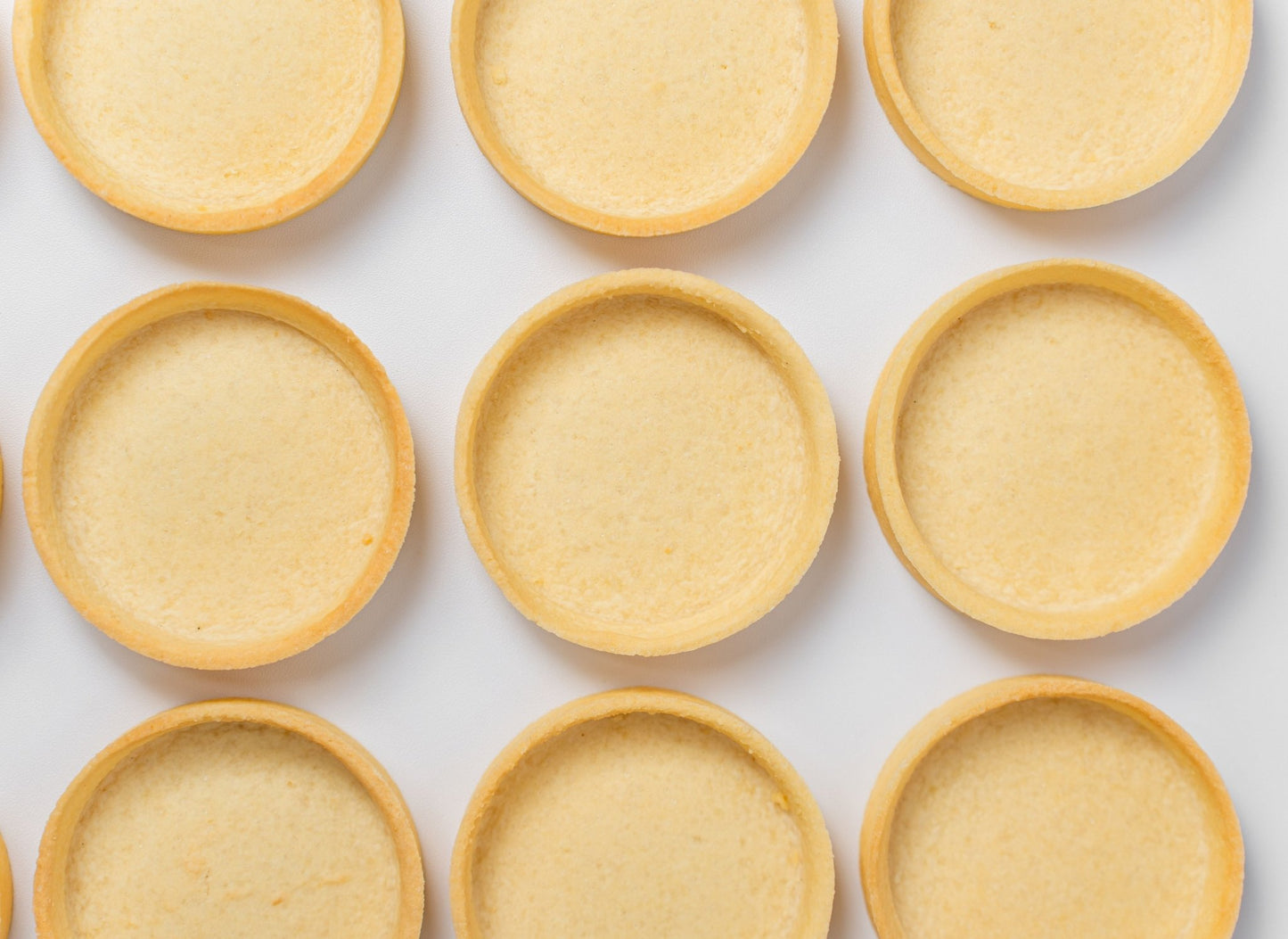 Individual Plain Sweet Tart Shells (30 pcs per tray) - Fluffyummy Gastrogroup