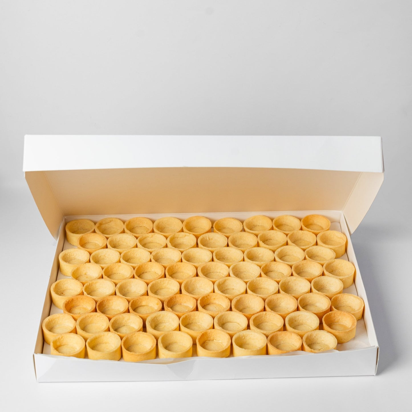 Mini Plain Sweet Tart Shells (144 pcs. per tray) - Fluffyummy Gastrogroup