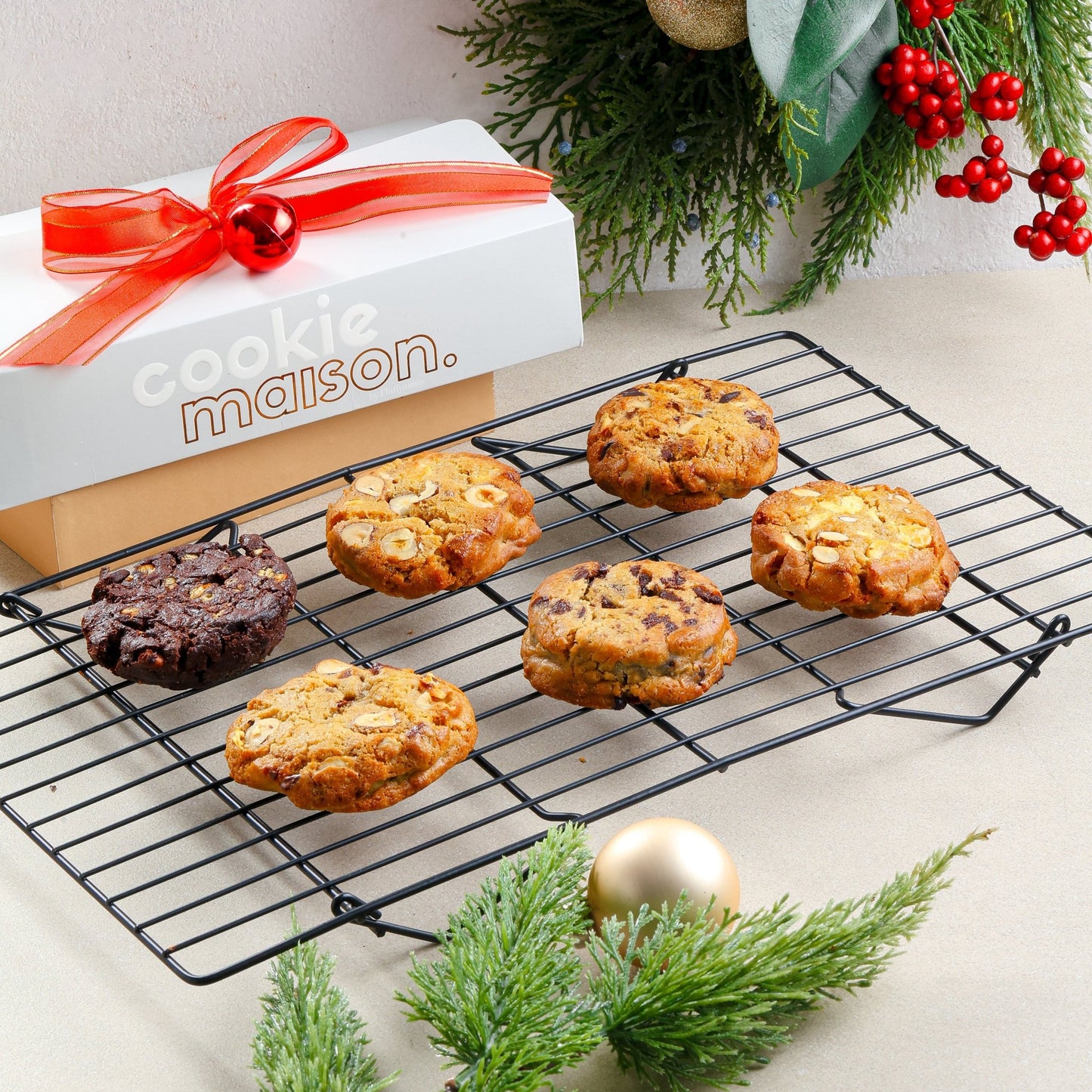 Palm Sized Cookies (Box of 6) - Fluffyummy Gastrogroup