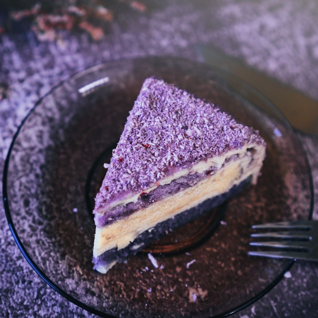 Ube Leche Cake 8"