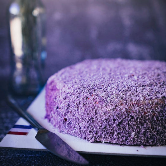 Ube Leche Cake 8"