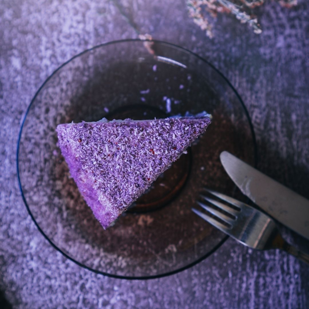 Ube Leche Cake 8"