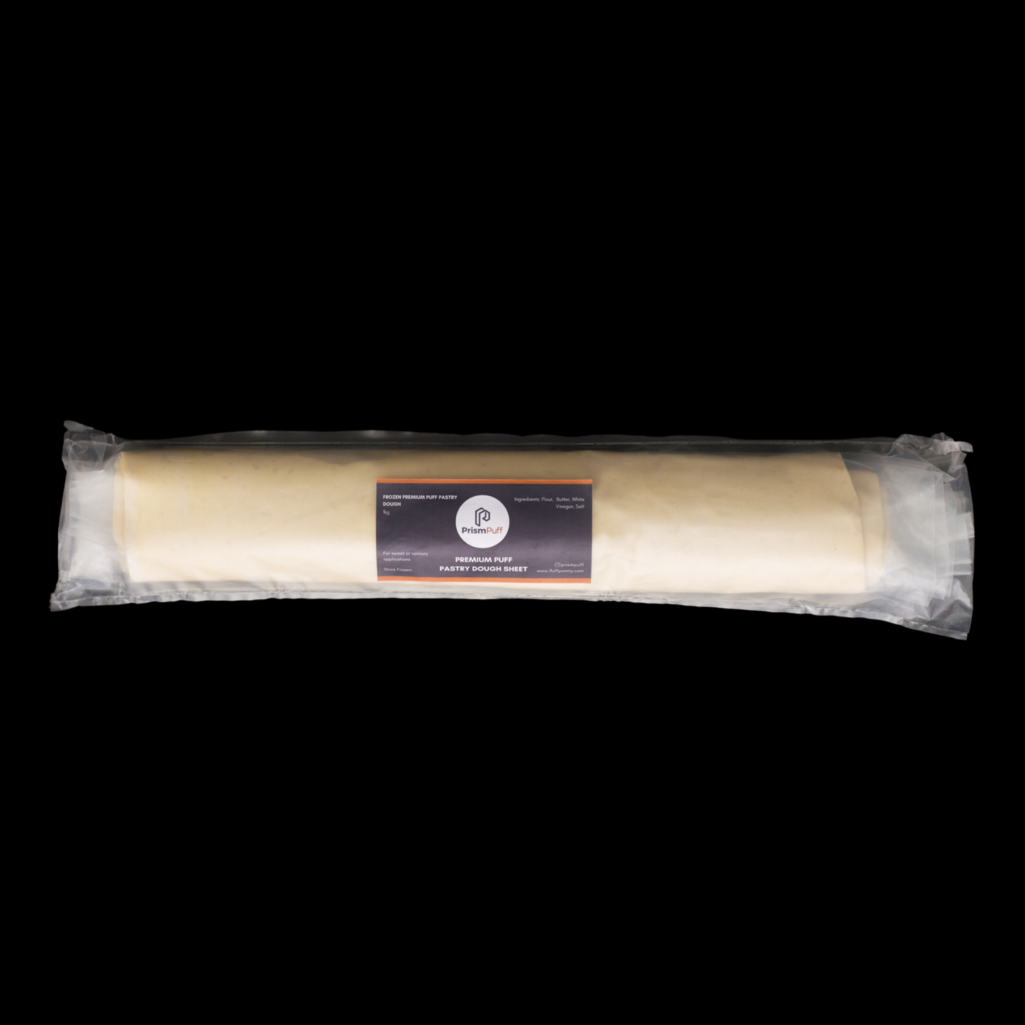 Frozen Premium Butter Puff Pastry Dough Sheet Roll (1kg)