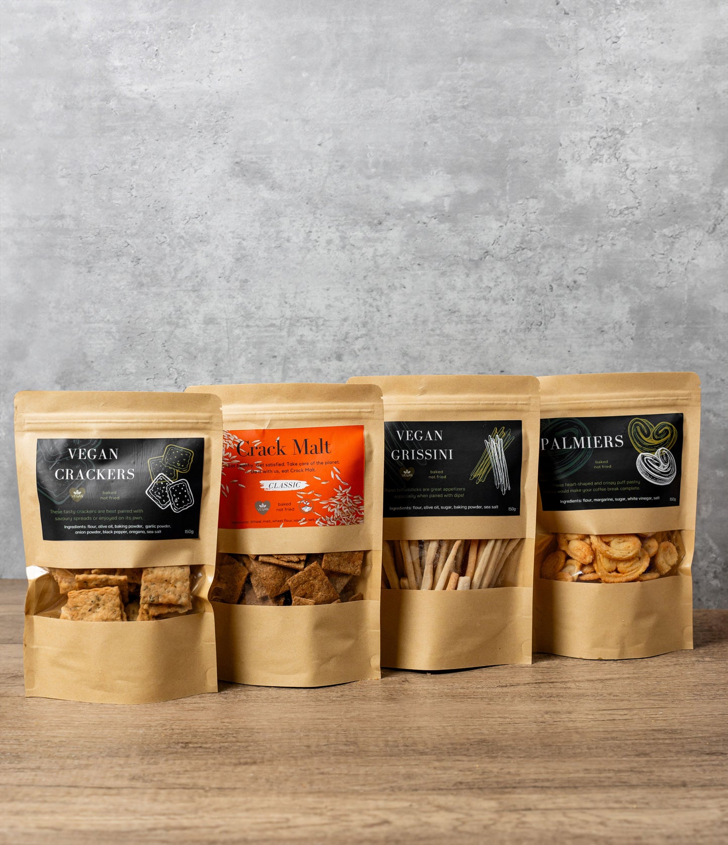 Vegan Herbed Crackers