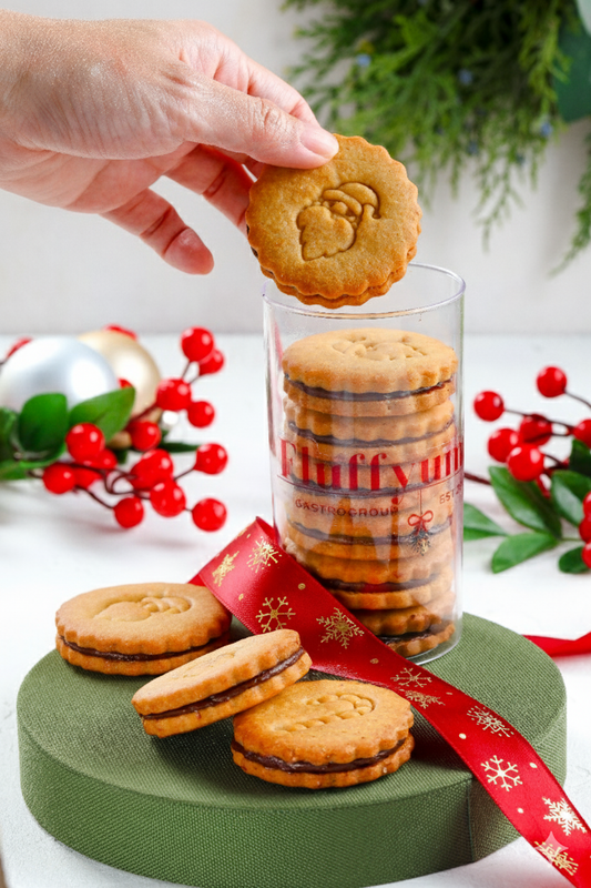 Santa Bites - Holiday Biscuits