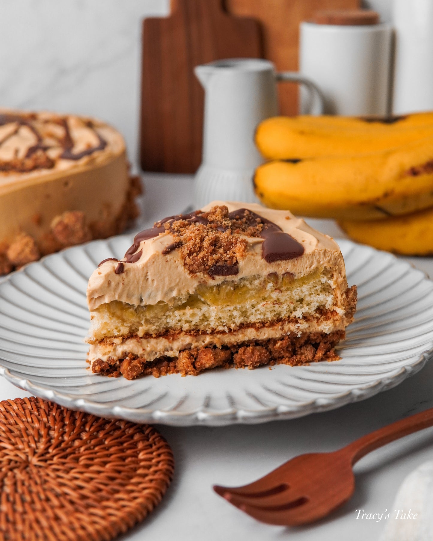 Banofee Cake 8"
