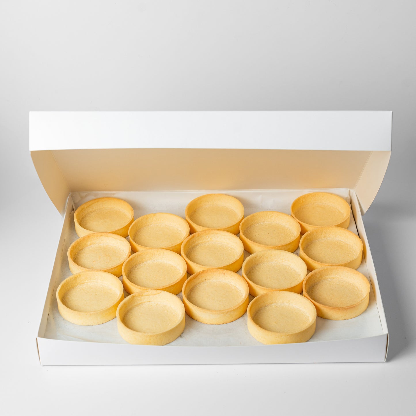 Individual Plain Sweet Tart Shells (30 pcs per tray)