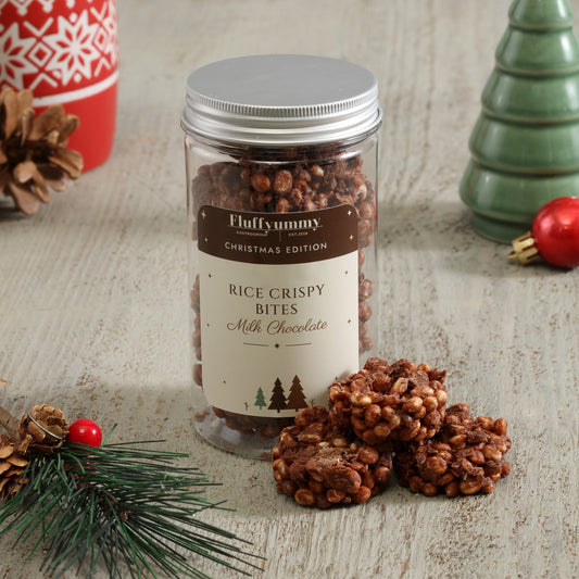 Milk Chocolate Rice Crispy Bites