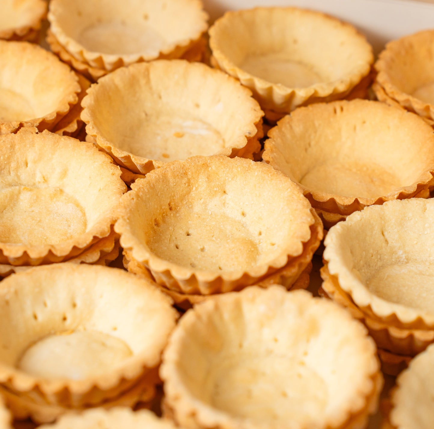 Medium Old Fashioned Savoury Tart Shells (84 pcs. per tray)