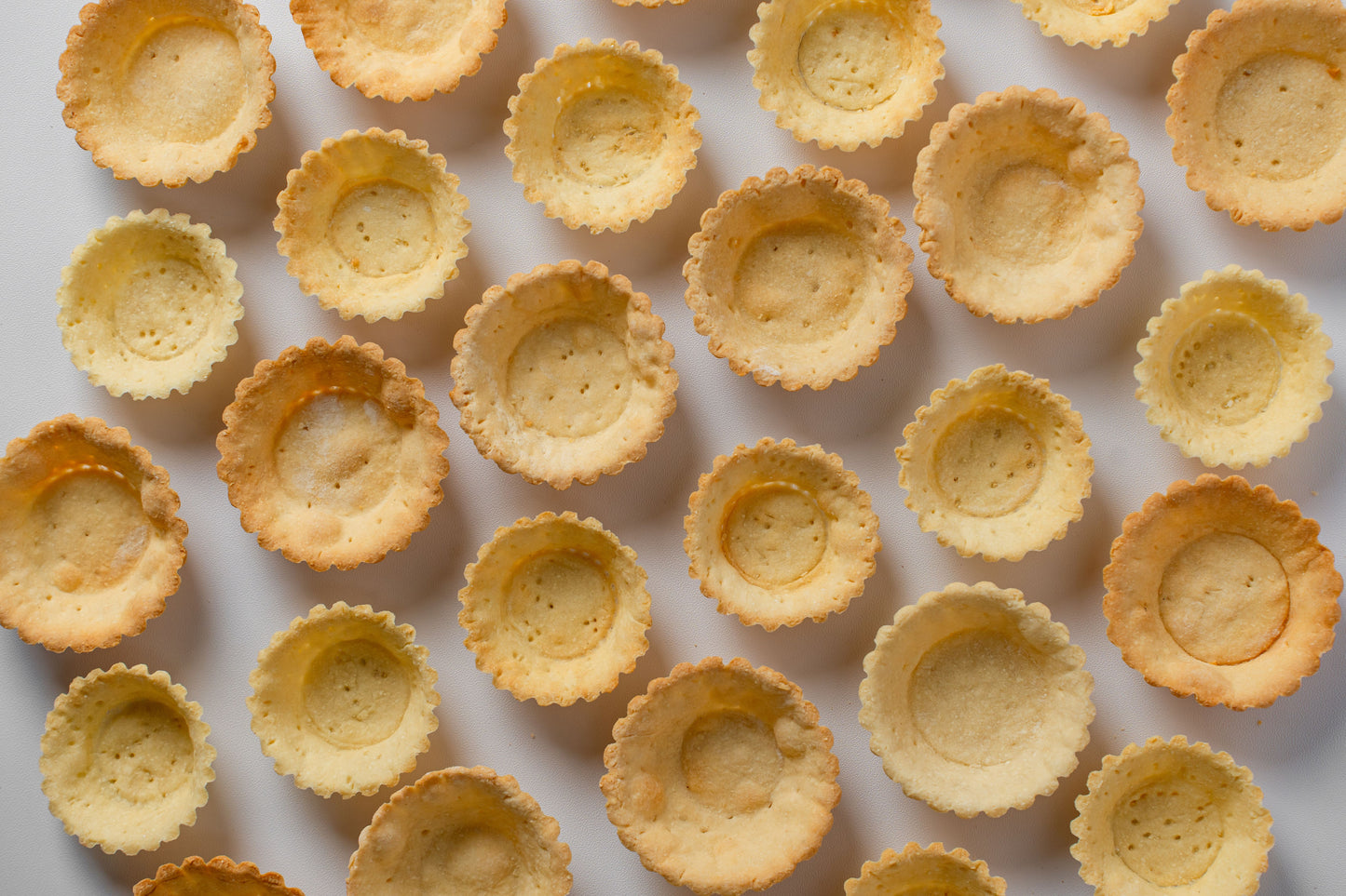 Mini Old Fashioned Savoury Tart Shells (168 pcs. per tray)