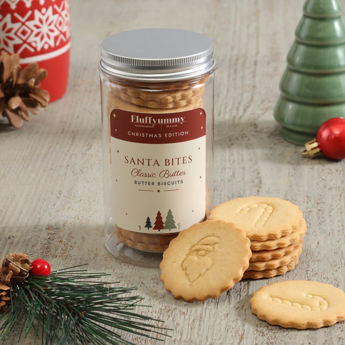 Santa Bites Classic Butter Biscuits