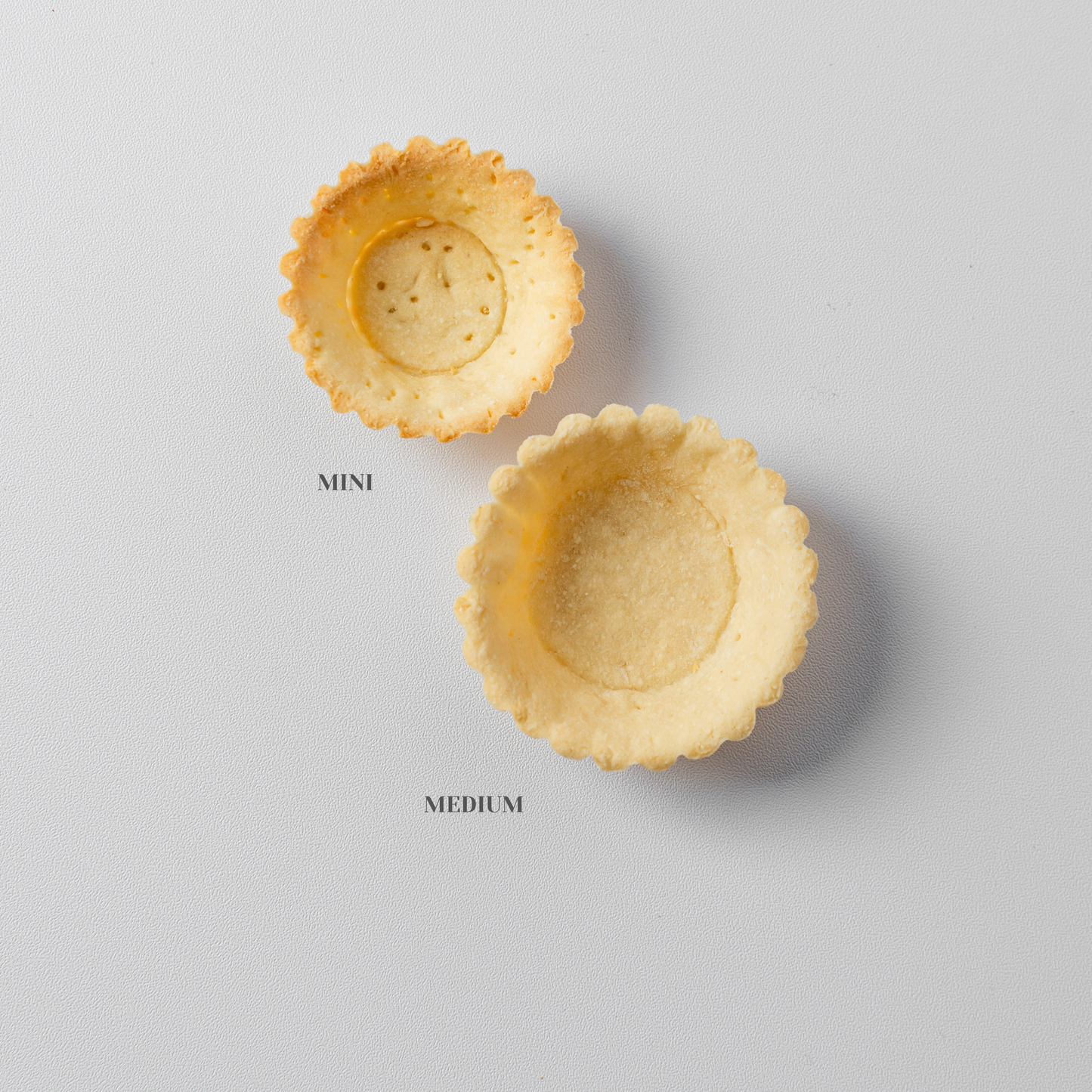 Mini Old Fashioned Savoury Tart Shells (168 pcs. per tray)