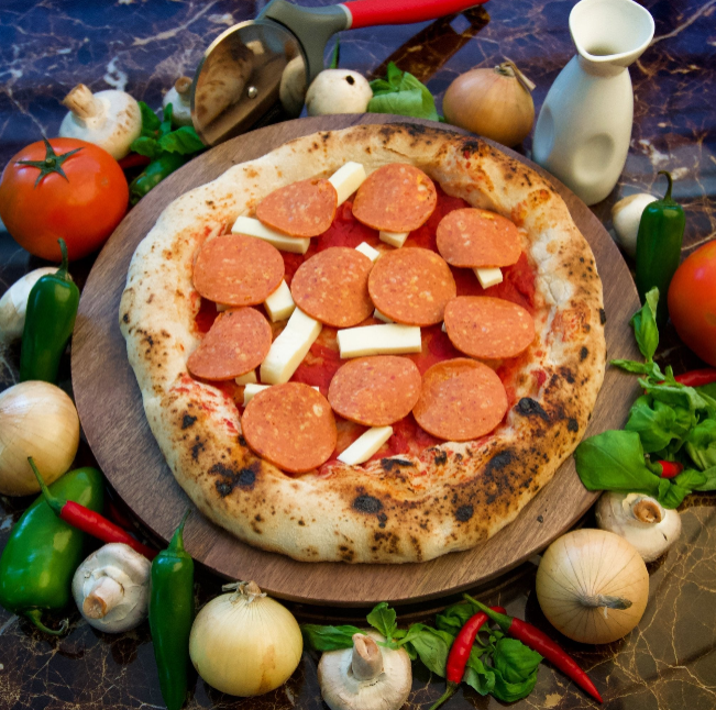 Ready-to-Bake Frozen Pizza - Pepperoni Perfection
