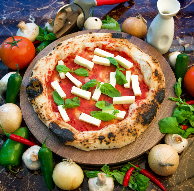 Ready-to-Bake Frozen Pizza - Margherita Delight