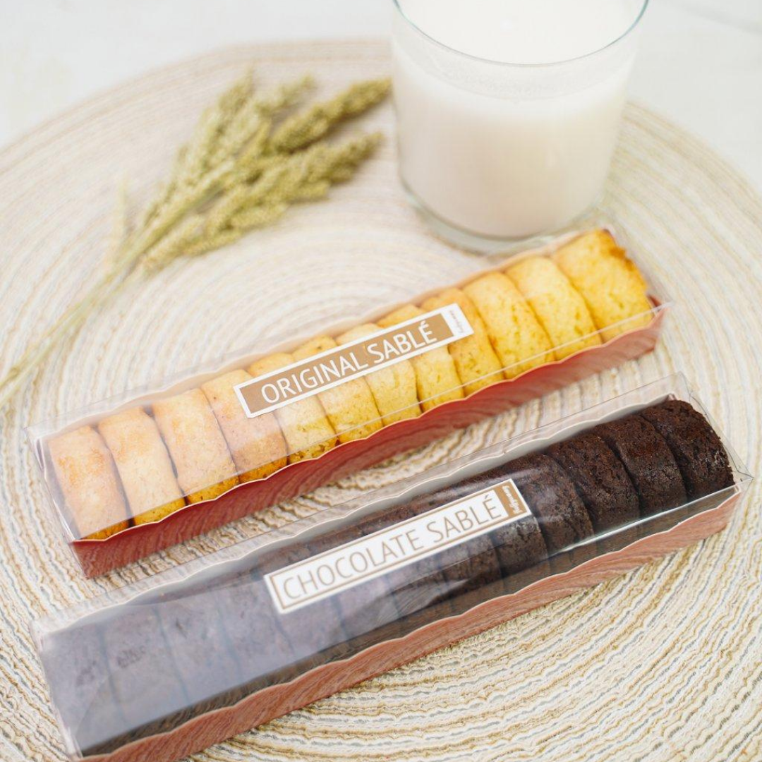 Chocolate Sablé Tube