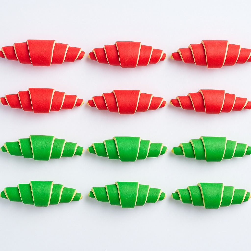 Bake - It - Yourself Frozen Bicolor Croissants (12pcs) - Fluffyummy Gastrogroup