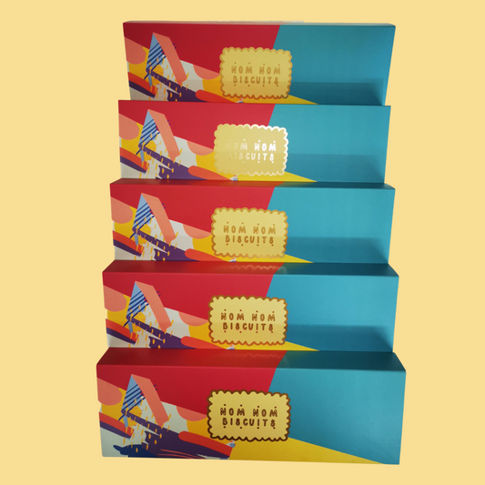 Nomnom Biscuits Happy Colors Box - Bundle of 5