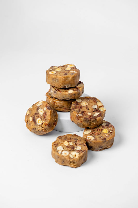 Hazelnut Milk Frozen Cookie Dough (12pcs) - Fluffyummy Gastrogroup