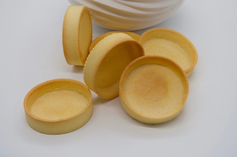 Individual Plain Sweet Tart Shells (30 pcs per tray)