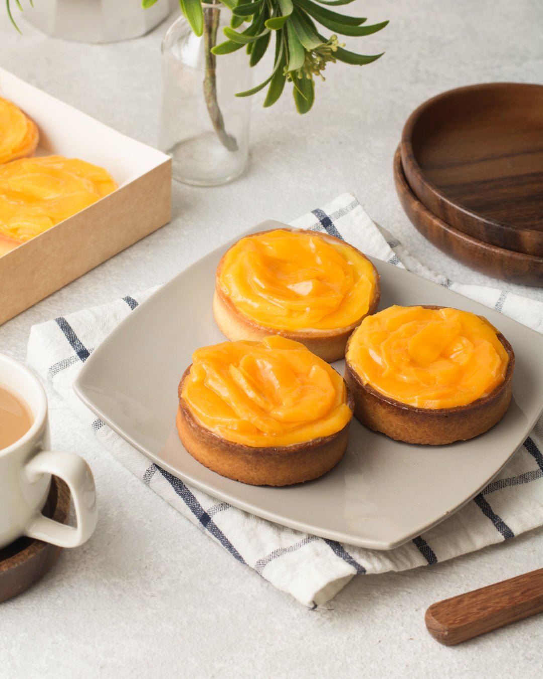 Individual Mango Tarts Box of 6 - Fluffyummy Gastrogroup