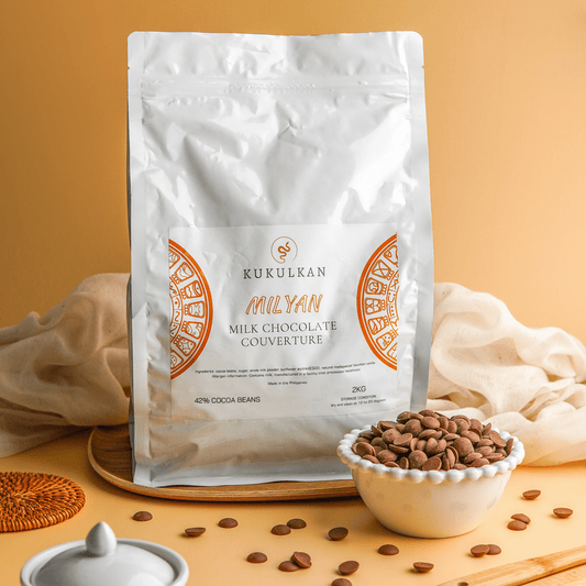 Kukulkan Milyan Milk Couverture 42% (2kg) - Fluffyummy Gastrogroup