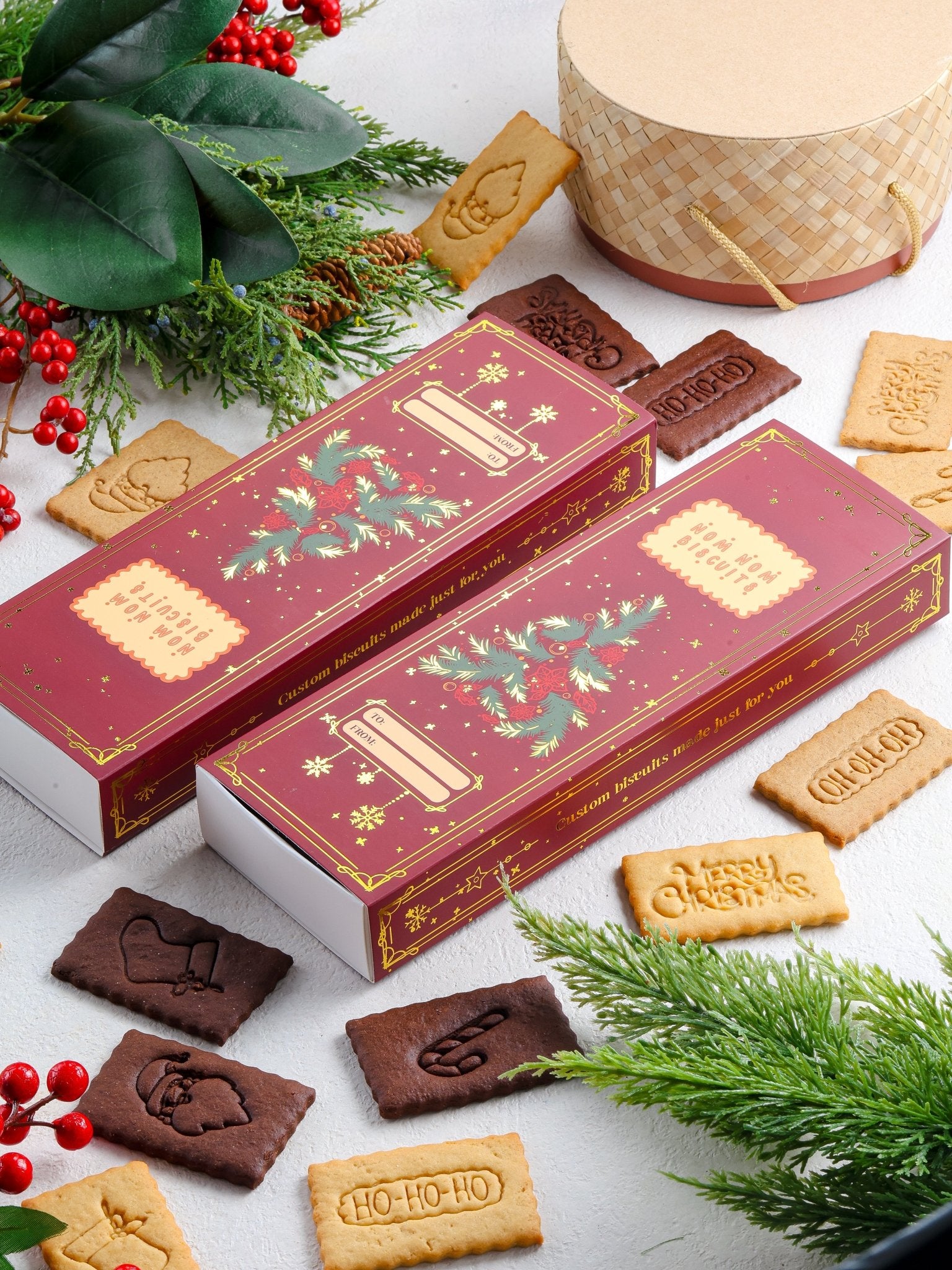 Limited Edition Holiday Box Nomnom Biscuits - Fluffyummy Gastrogroup