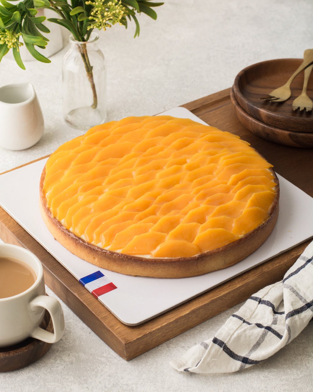 Mango Tart 9" - Fluffyummy Gastrogroup