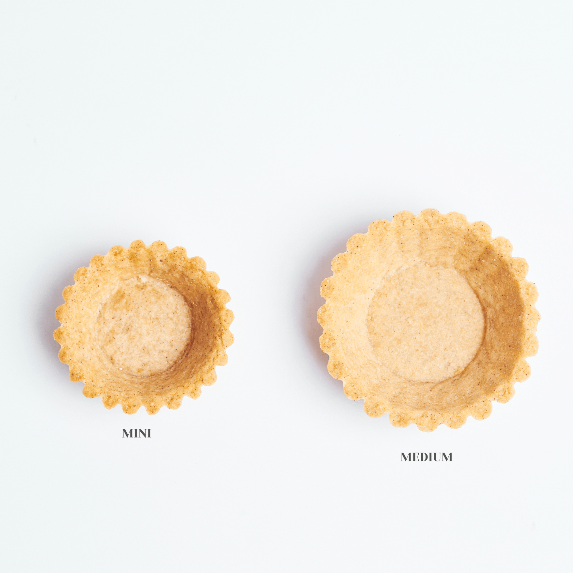 Medium Old Fashioned Speculoos Tart Shells (84 pcs. per tray) - Fluffyummy Gastrogroup