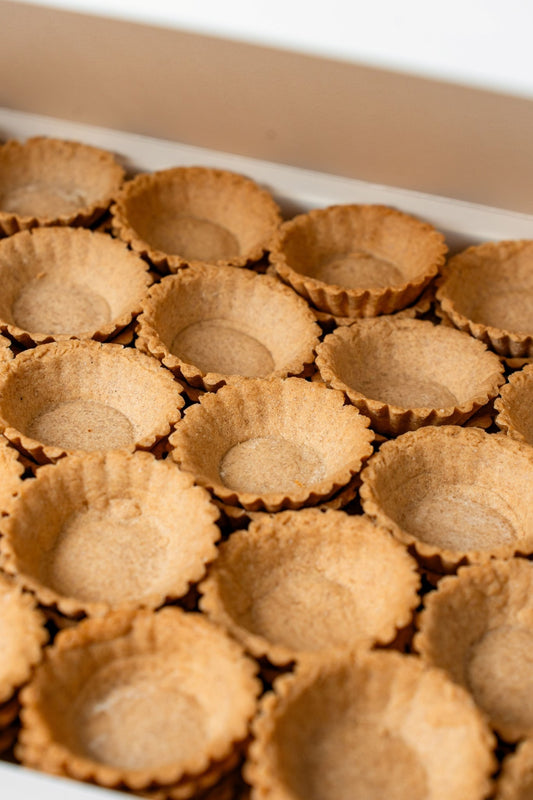 Medium Old Fashioned Speculoos Tart Shells (84 pcs. per tray) - Fluffyummy Gastrogroup
