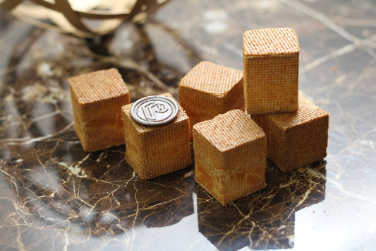 Mini Cube Prism Puff (80 pcs per tray) - Fluffyummy Gastrogroup
