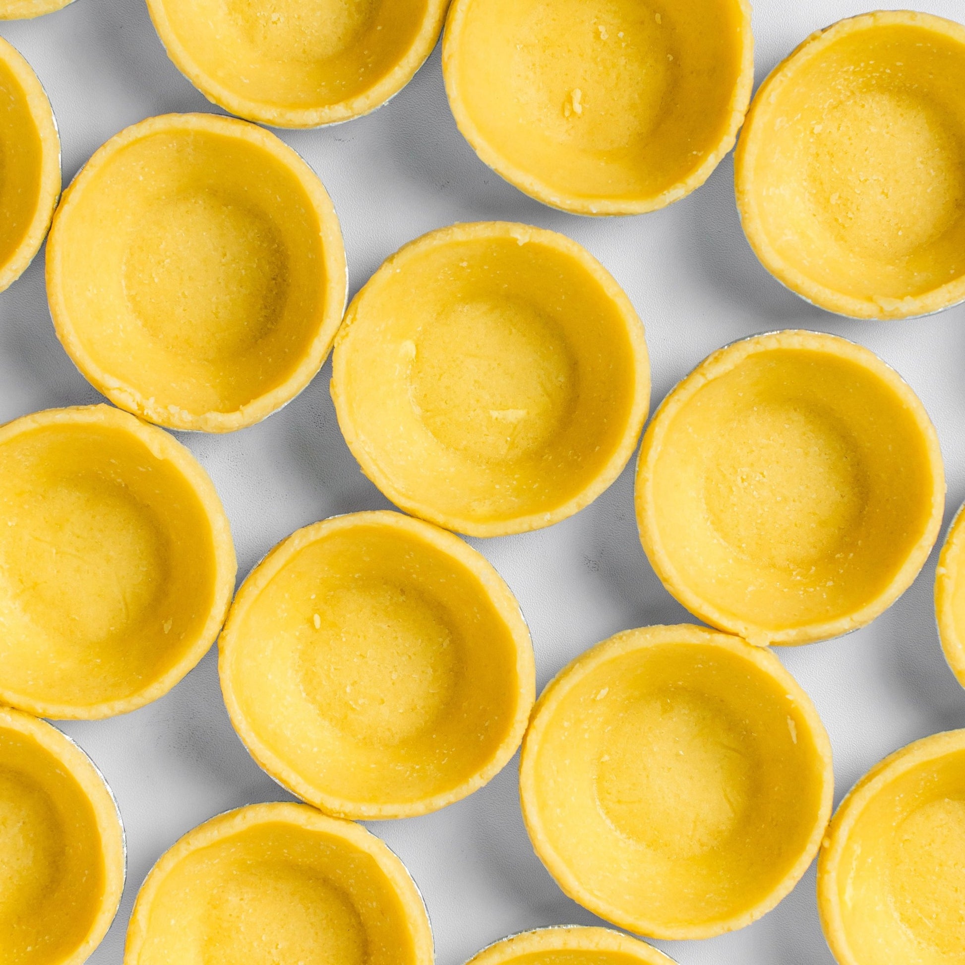 Mini Sweet Shortcrust Dough Tart Shells 40 pcs - (for Hokkaido Baked Cheese Tarts) - Fluffyummy Gastrogroup