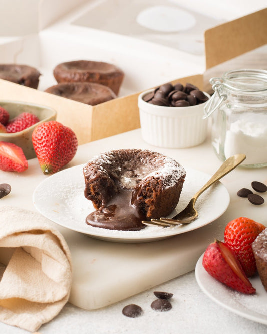 Molten Chocolate Lava Cake 6's - Fluffyummy Gastrogroup