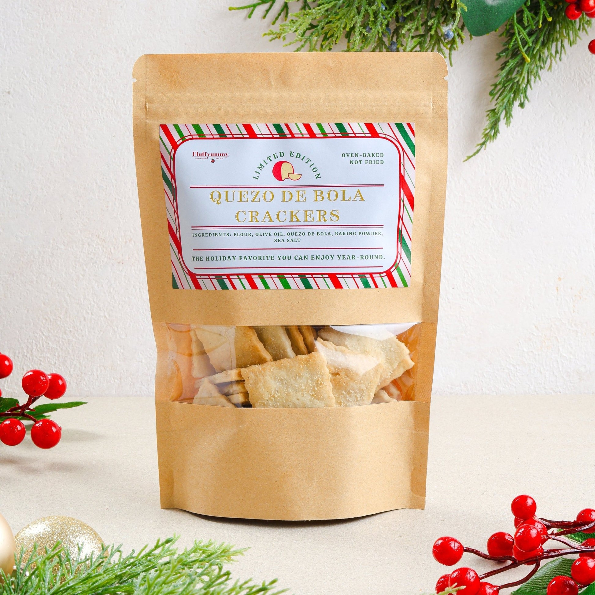 Quezo de Bola Crackers - Fluffyummy Gastrogroup