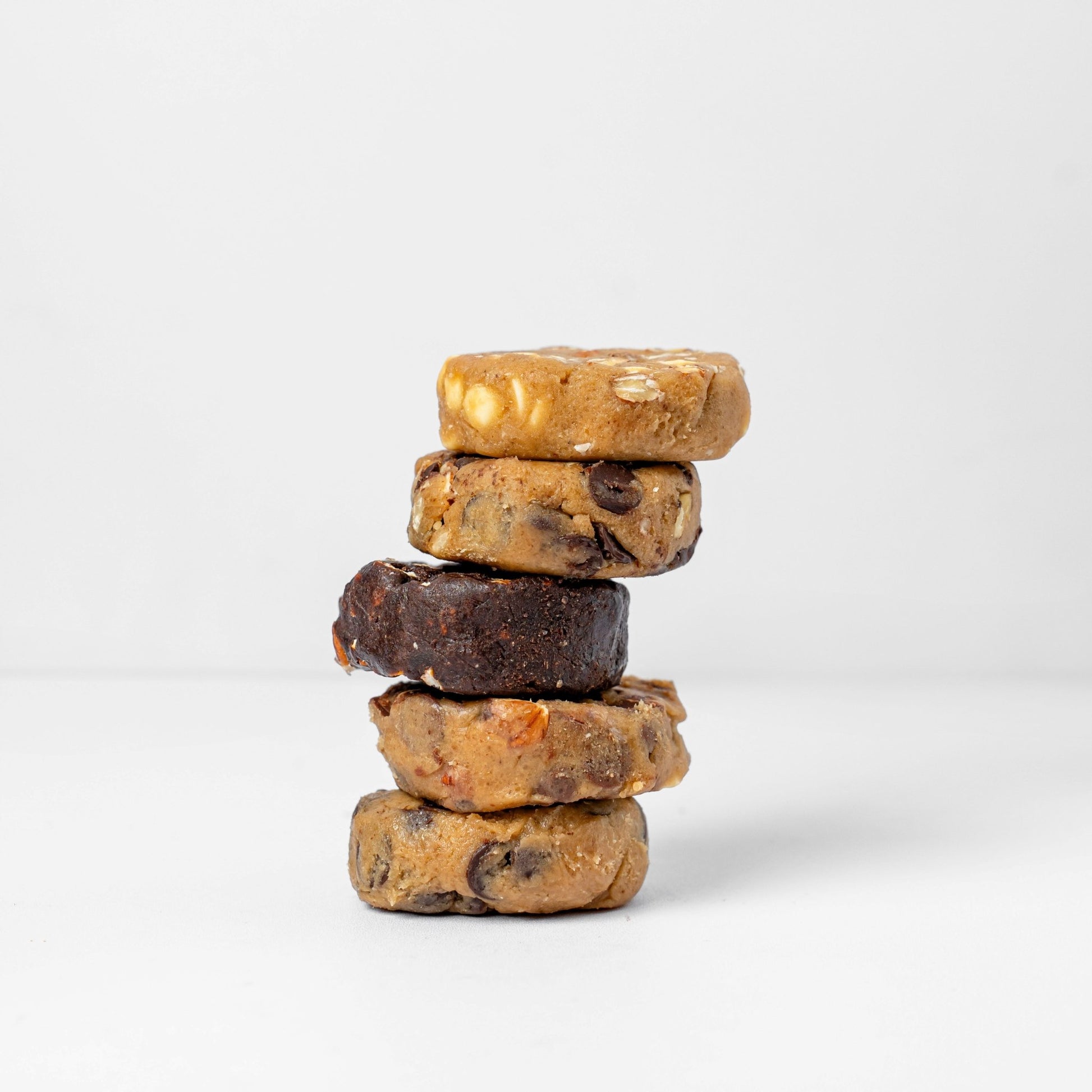 Salted Dark Frozen Cookie Dough (12pcs) - Fluffyummy Gastrogroup