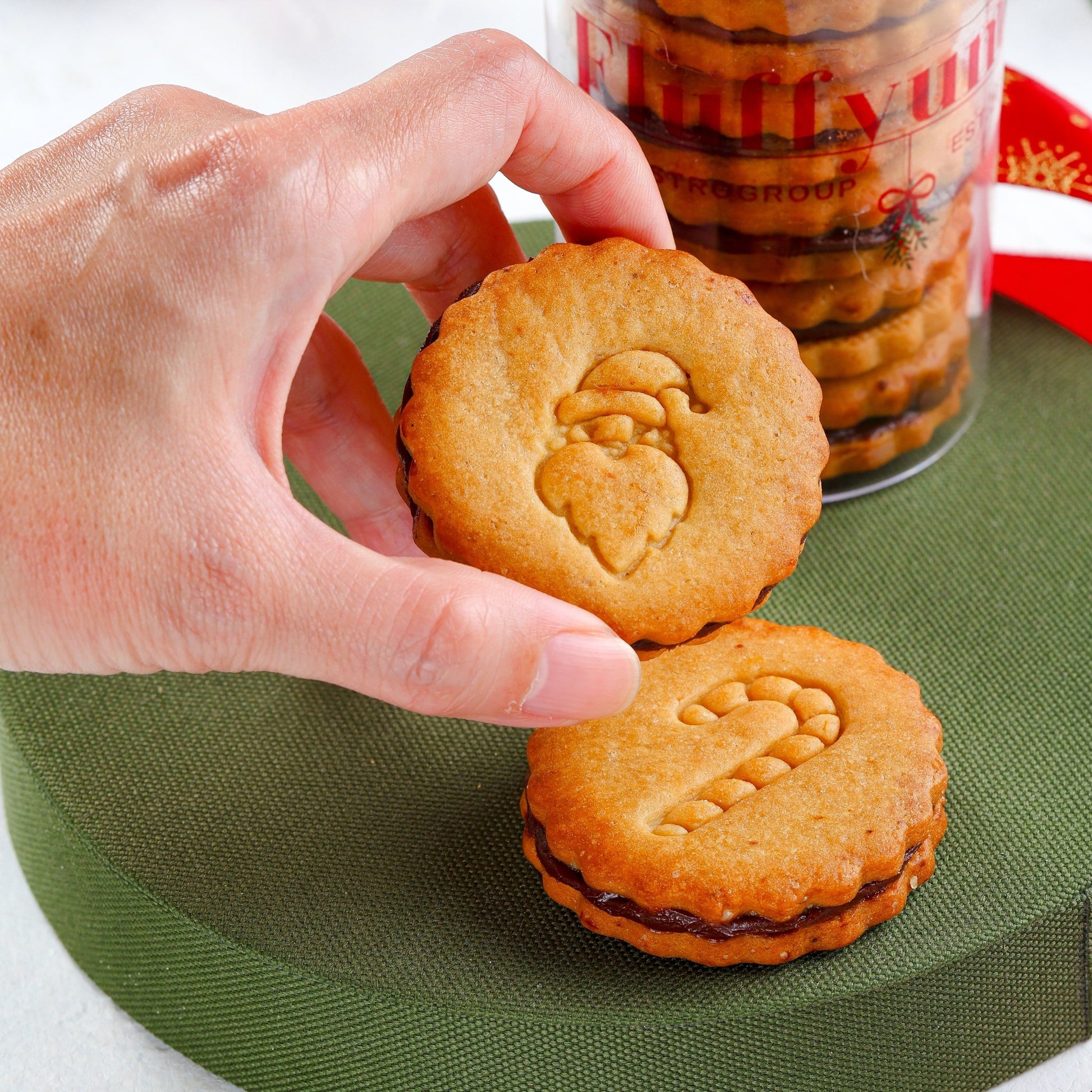 Santa Bites - Holiday Biscuits - Fluffyummy Gastrogroup