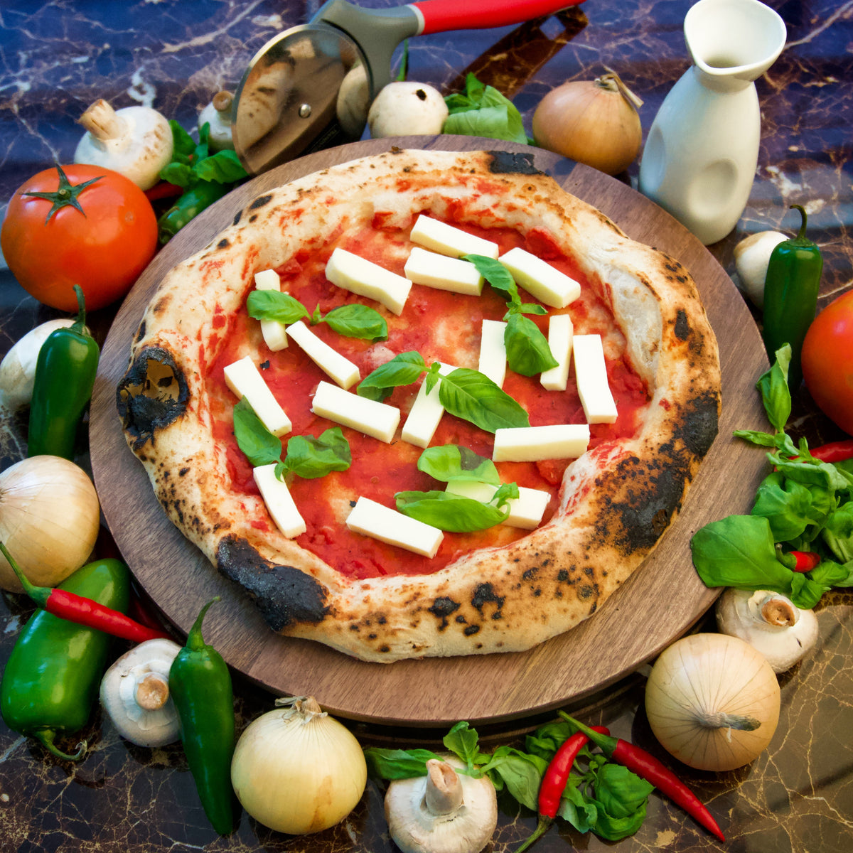 ReadytoBake Frozen Pizza Margherita Delight Fluffyummy