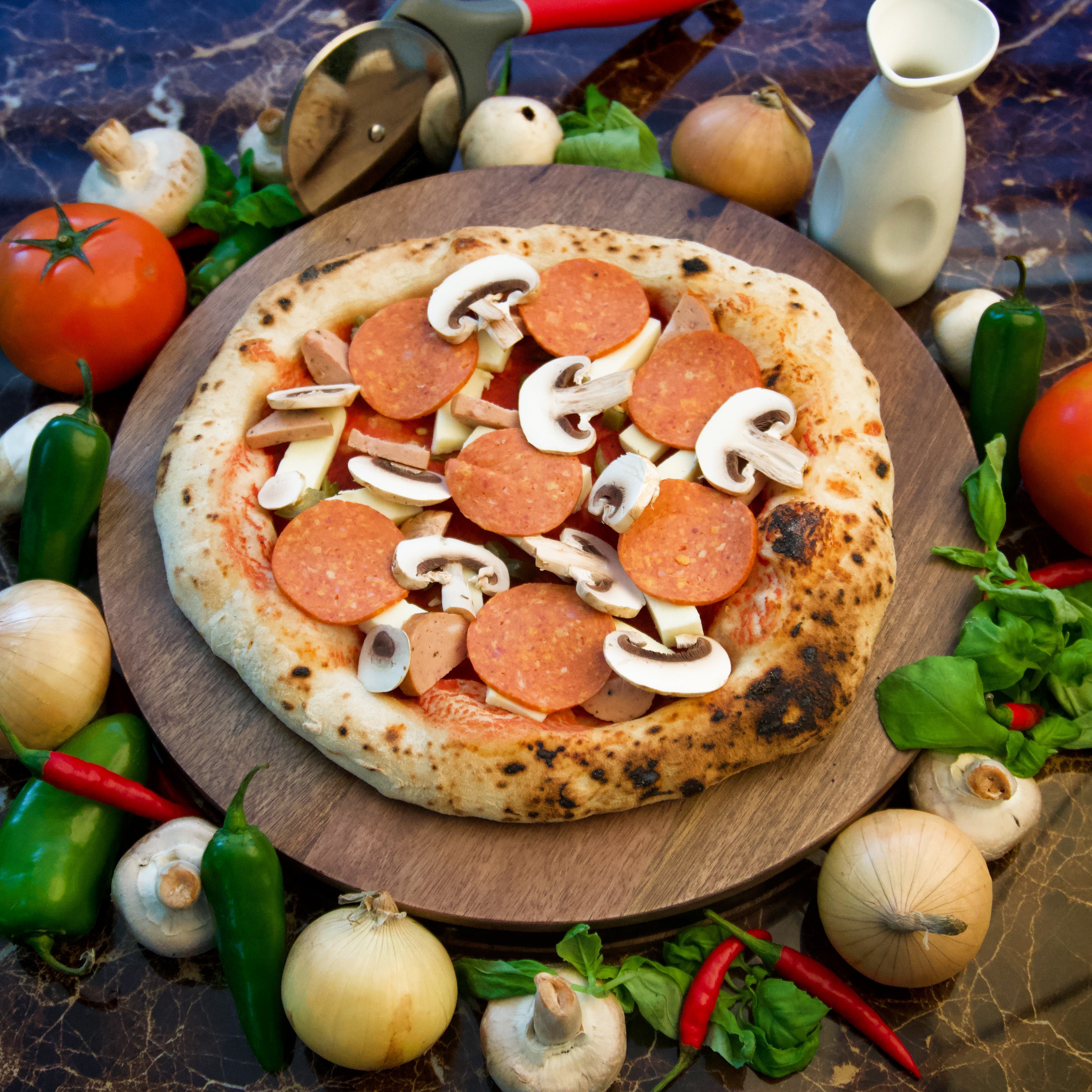 Ready-to-Bake Frozen Pizza - Supreme Pepperoni