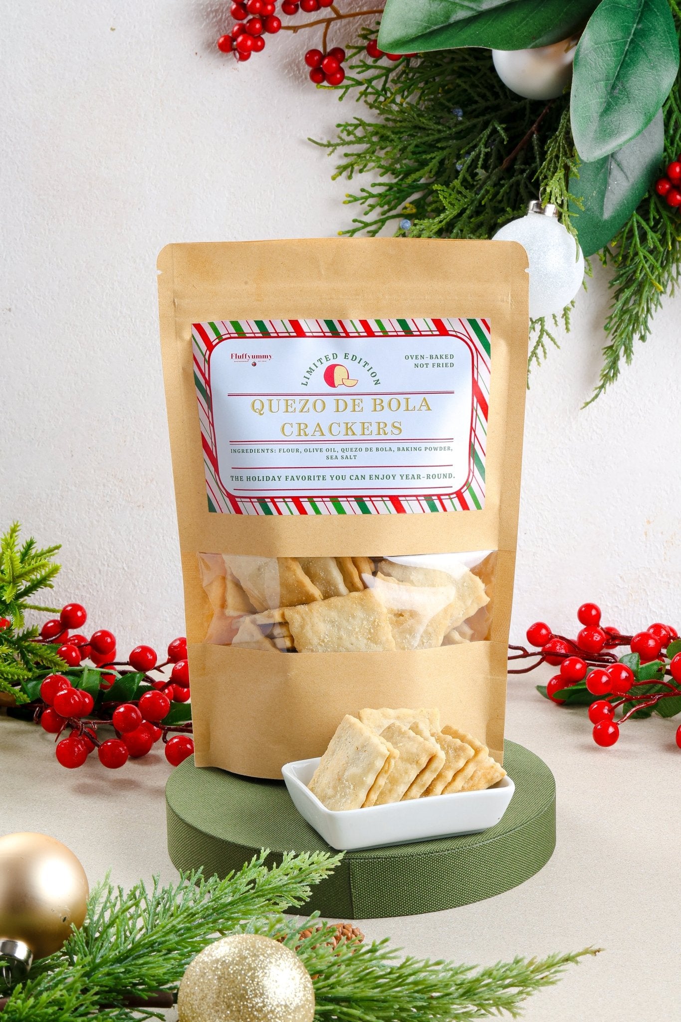 Trio Cracker Sampler - With Gift Bag - Fluffyummy Gastrogroup