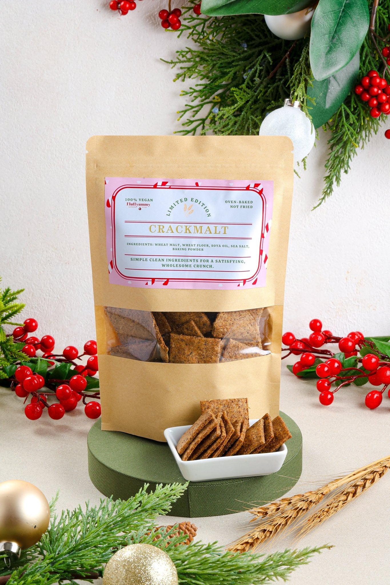 Trio Cracker Sampler - With Gift Bag - Fluffyummy Gastrogroup