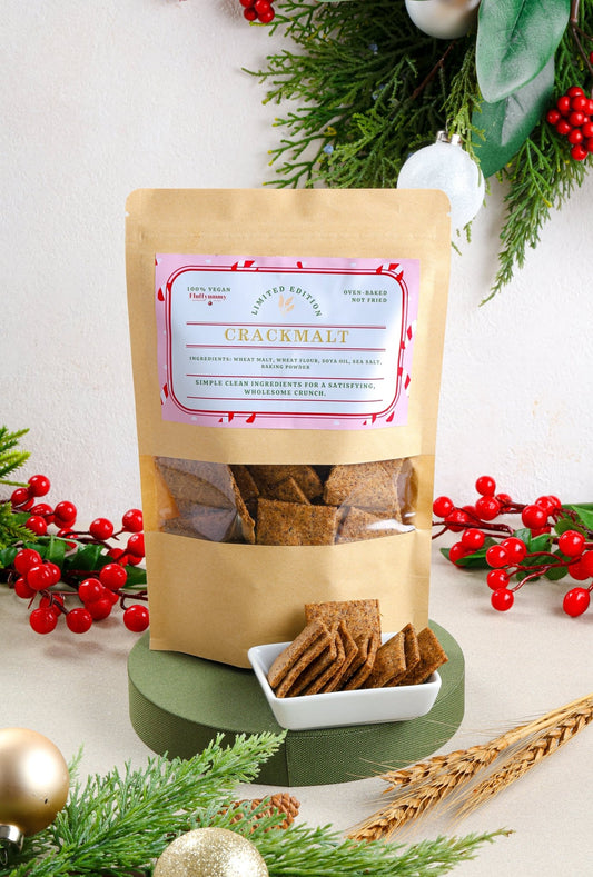 Vegan Crack Malt Crackers - Fluffyummy Gastrogroup